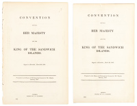 Convention between Her Majesty and the King of the Sandwich Islands