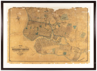 Map of Oakland and Vicinity: Showing plan of sts. as established & proposed compiled from official surveys & records of the county
