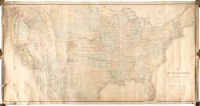 Map of the United States and Territories, Showing the extent of Public Surveys...