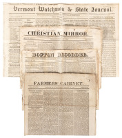 17 newspapers with articles on the Hawaiian and Sandwich Islands from the 19th century