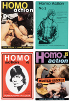 Homo action, full color, ganz in farben