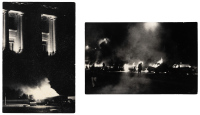 Two White Night riots photo postcards