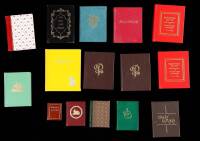 13 miniature volumes (in 15) by the Black Cat Press