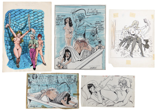 Five fetish artworks by Neworth and Lee Carvel