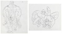 Three erotic sketches