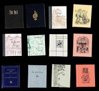 21 miniature volumes of fairy tales, fables, or folklore, printed by Hillside Press.