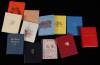 27 miniature volumes published by Hillside Press. - 2