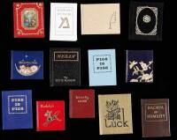 21 miniature volumes, published by Ward Schori Press