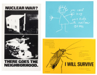 Group of Three Anti-Nuke Posters