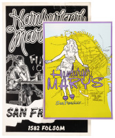 Two posters from Hamburger Mary's, San Francisco