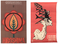 Group of Two Anti-War OSPAAL Posters