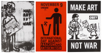 Group of Three Art Protest Posters