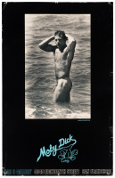 Moby Dick poster, with photo by David Perez