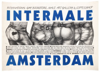 Intermale Amsterdam poster, art by Kent