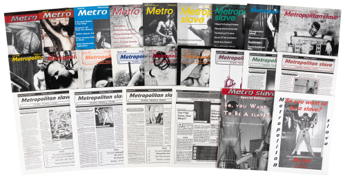 Metropolitan slave complete run with special issues, ephemera, anthology, and VHS