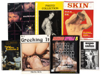 Bondage and fetish magazines [with] two issues of Bound & Gagged