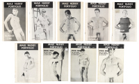 9 issues of Male Nudist Portfolio, digest magazine