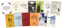 13 programs for San Francisco coronations, balls, and other ballroom events