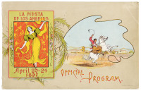 La Fiesta de Los Angeles Official Programme containing general information about the Fiesta