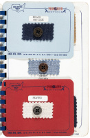 Button manufacturer catalog sent to Levi's
