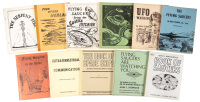 Ten titles on flying saucers and one on yoga