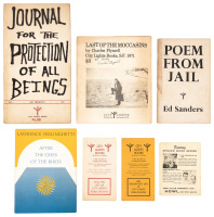 A selection of scarce titles and ephemera from City Lights Bookstore