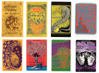 Twenty-eight Bill Graham Presents Postcards