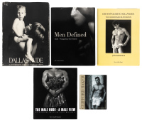 Five monographs featuring male nudes