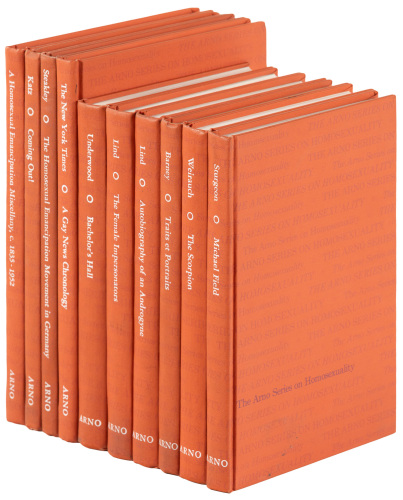 10 titles from the Arno Series on Homosexuality
