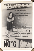 Vote No on 6 - You Don't Have To Be Gay To Be Fired!