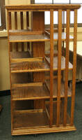 Revolving Wooden Bookcase