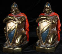 Pair of Knights bookends.