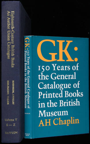 Two Volumes for enthusiasts of the British Library.