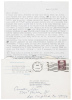 Typed letter signed by Clarence Laughlin addressed to Mrs. Hilda Harrison