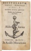 Epistolarum Pauli Manutii Libri X duobus nuper additis: Eiusdem quae Praefationes appellantur [bound with] Praefationes quibus. libri ad. illustres. viros aut. ad. amicos missi commendantur [and] Epistolarum Libri IX et X - 2