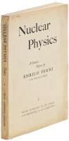 Nuclear Physics: A Course Given by Enrico Fermi at the University of Chicago