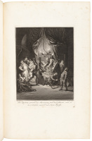 Extra-illustrated album of Coypel engravings for Don Quixote