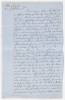 Manuscript deed/quitclaim for a parcel of land in Calaveras County, about eight miles south of Murphys