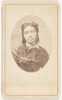 "Kamakaʻeha or Mrs. Gov. Dominis a Hawaiian Chiefess" - cdv photograph