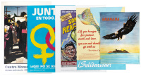 Nine political posters
