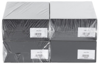 MONTEGRAPPA: Alexander Hamilton Black Resin and Vermeil Limited Edition Fountain Pen and Rollerball [and] Cream Resin and Vermeil Limited Edition Fountain Pen and Rollerball * Lot of Four Pens *SEALED
