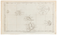 Chart of the Society Isles discovered by Captain Cook, 1769