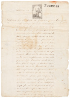 Manumission document for mother and daughter Creole Cuban slaves