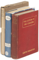 Three novels by Edith Wharton