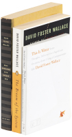 Three volumes by David Foster Wallace