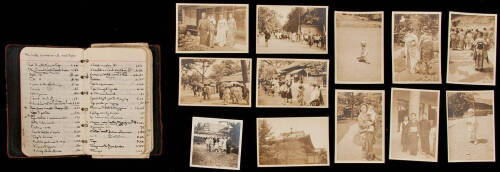 Manuscript diary recording a trip to Japan in May and June, 1939