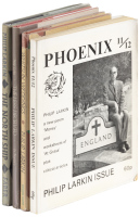 Four volumes of poetry by Philip Larkin