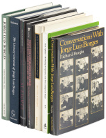 Seven volumes about Jorge Luis Borges