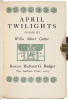 April Twilights - 2