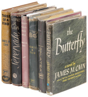 Six titles by James M. Cain
